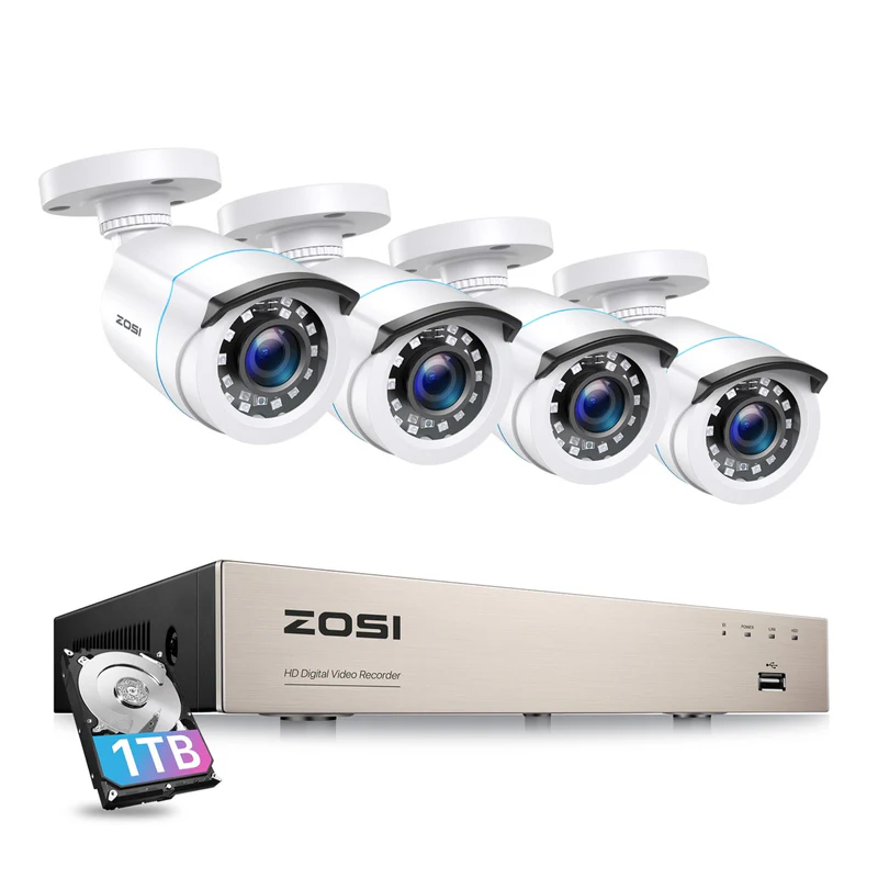 ZOSI 8CH 1080P System